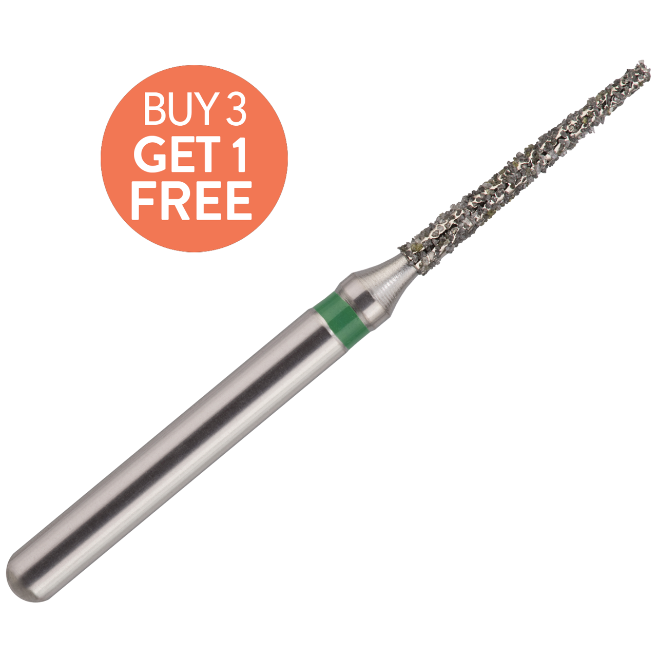 Blue Streak Diamond Burs 5/pk Flat End Taper - MARK3