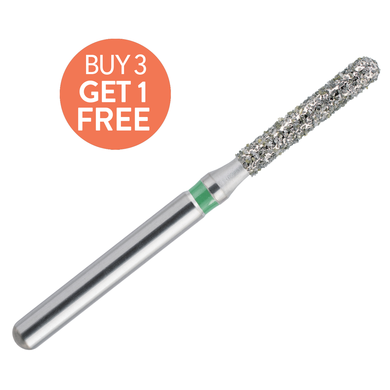 Blue Streak Diamond Burs 5/pk Round End Cylinder - MARK3