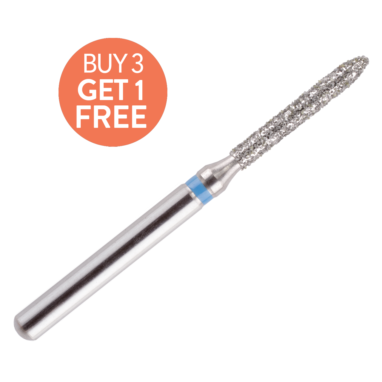 Blue Streak Diamond Burs 5/pk Torpedo - MARK3