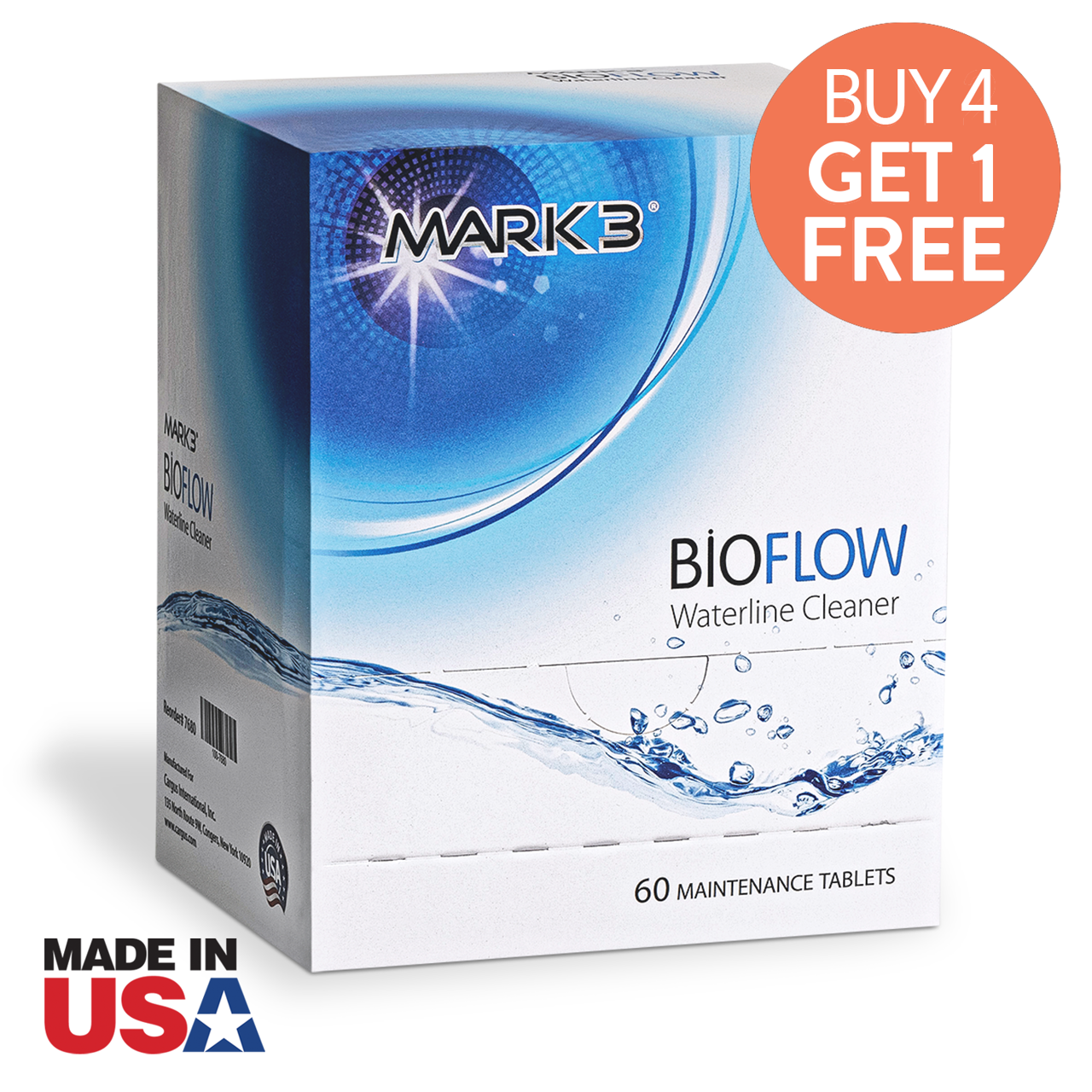 BIOFLOW Waterline Cleaner 60/bx. - MARK3®