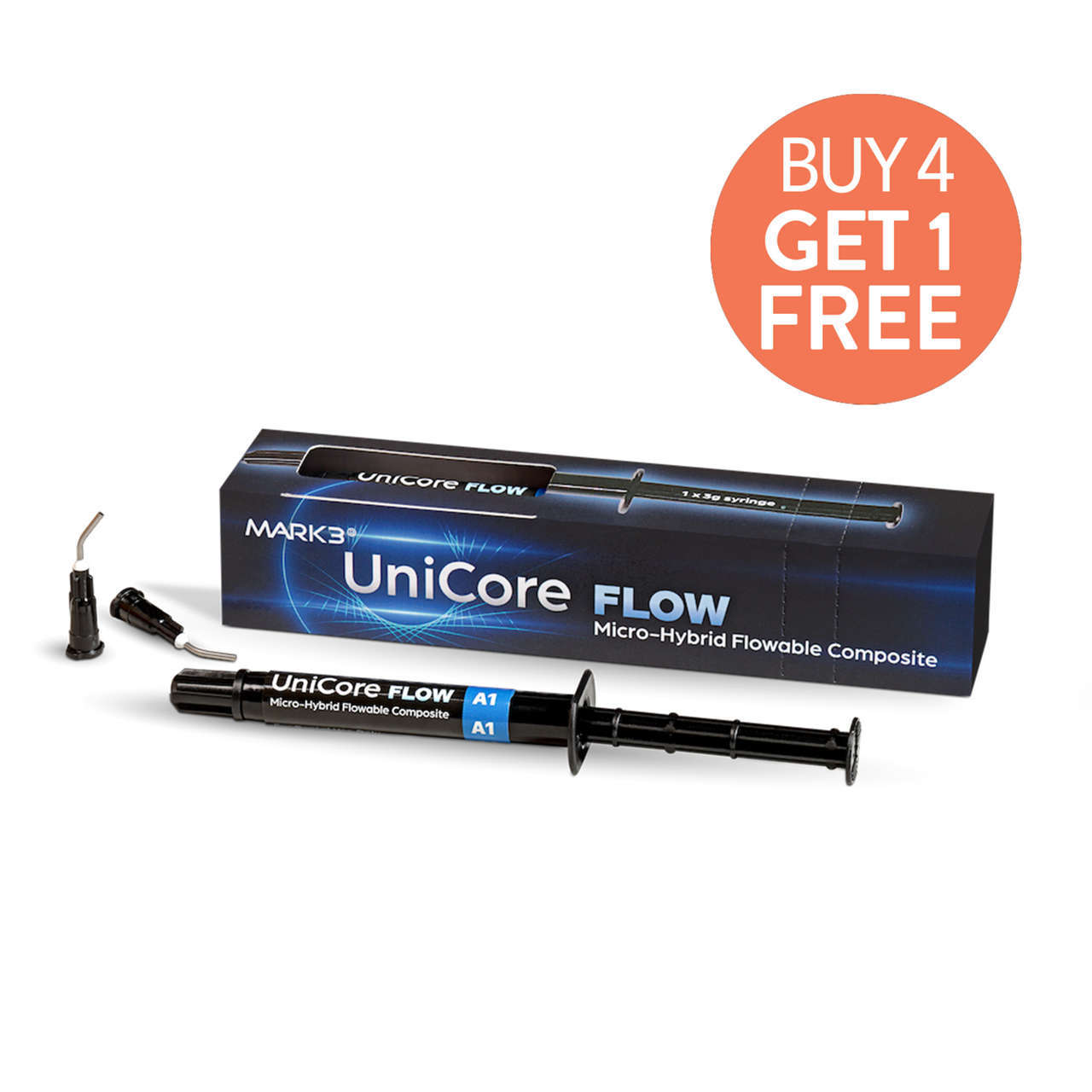 UniCore Flow Composite Syringe 3gm. 1/pk - MARK3®