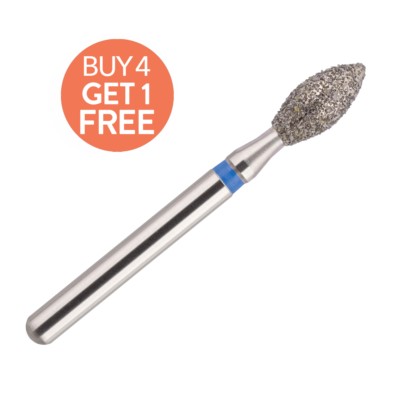 Picture of Blue Streak Diamond Burs 5/pk Football - MARK3