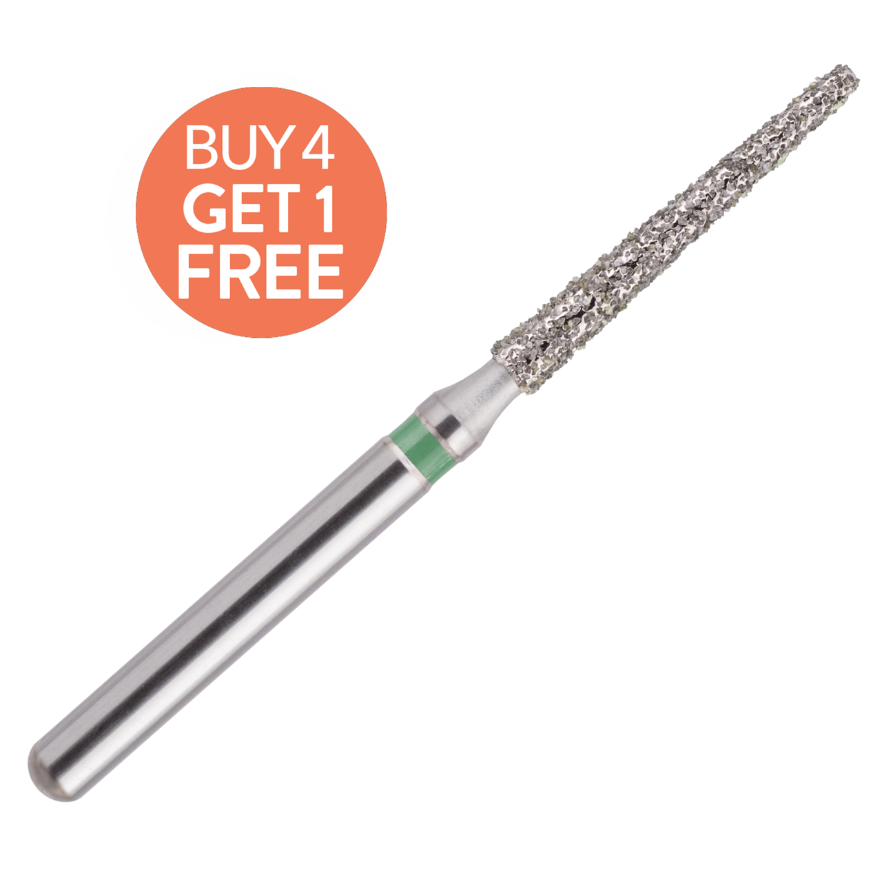 Picture of Blue Streak Diamond Burs 5/pk Round End Taper - MARK3