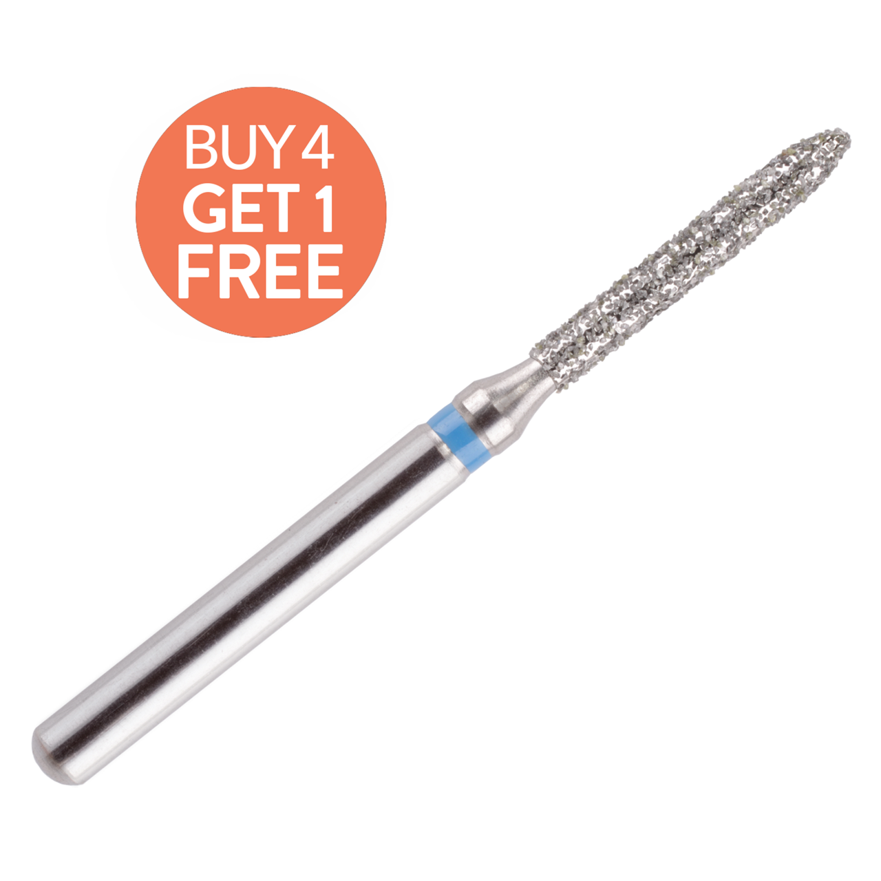 Picture of Blue Streak Diamond Burs 5/pk Torpedo - MARK3