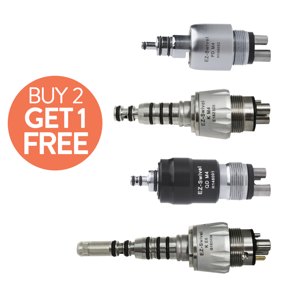EZ-Swivel QD M4 Hole Couplers - Beyes Dental