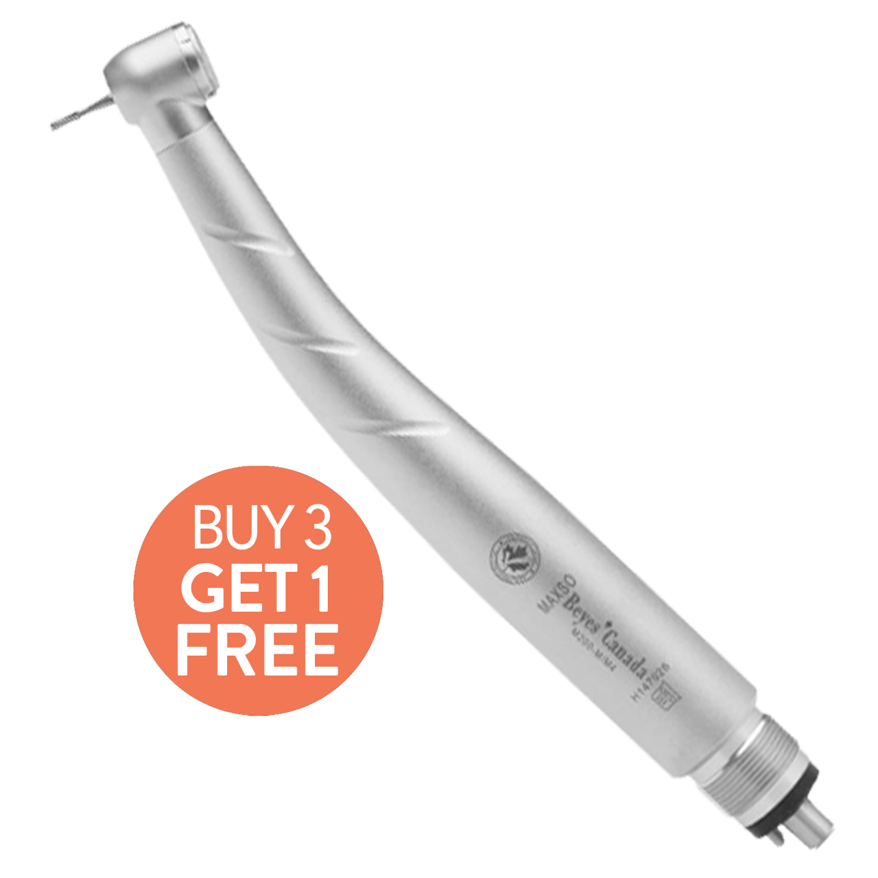 Maxso M200-M/M4 Smart Highspeed Handpiece Midwest Connection - Beyes Dental